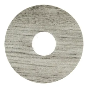Zelfklevende Rozet (17 mm) Frans Oud Eiken gr (10 st.) Op = Op