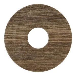 Zelfklevende Rozet (17 mm) Eiken Bruin Geolied (10 st.) Voordeelprijs