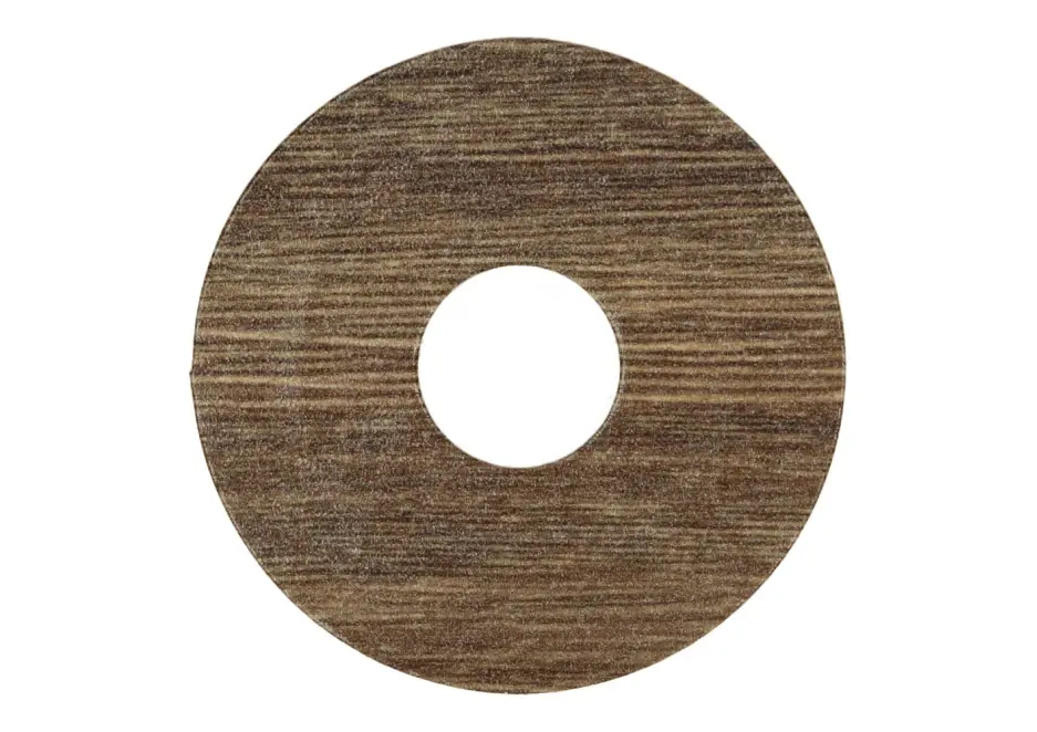 Zelfklevende Rozet (17 mm) Eiken Bruin Geolied (10 st.) Voordeelprijs