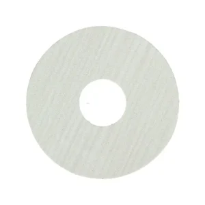 Hoge Kwaliteit Zelfklevende Rozet (17 mm) Eiken Katoenwit (10 st.)