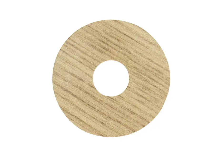 Tijdelijk Beschikbaar Zelfklevende Rozet (17 mm) Eiken Geborsteld (10 st.)