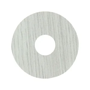 Zelfklevende Rozet (17 mm) Eiken Wit Grijs (10 st.) Beperkt Aanbod