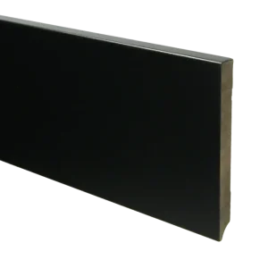 MDF Moderne Plint 150x15mm Voorgelakt RAL 9005 Betaalbaar