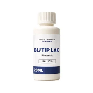 Betaalbaar Plinten bij-tip-lak RAL 9010 - 20 ml