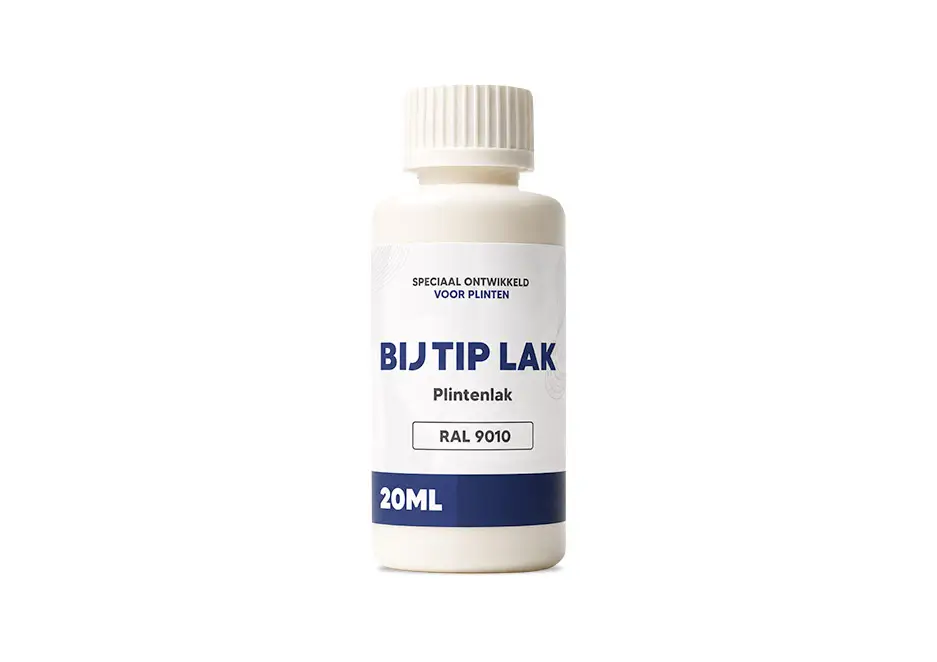 Betaalbaar Plinten bij-tip-lak RAL 9010 - 20 ml