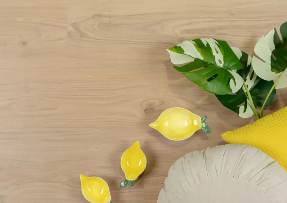 Goedkoop Douwes Dekker PVC Klik Riante Plank Crème Brûlée