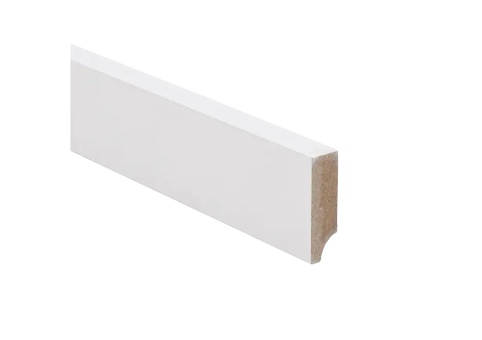 Budget Line MDF Moderne Plint 40x12mm Gegrond Goedkoop