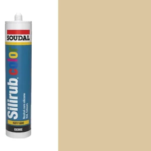 Soudal Siliconenkit RAL 1014 Ivoor - 300 ml Uitverkoop