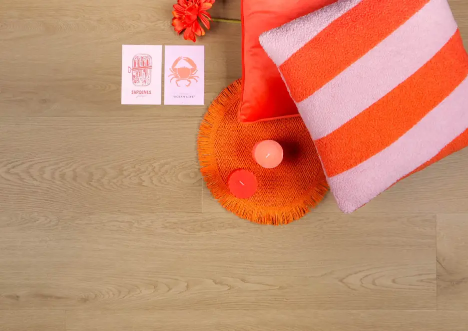 Superprijs Douwes Dekker PVC Plak Plank Druif - Ultra Mat