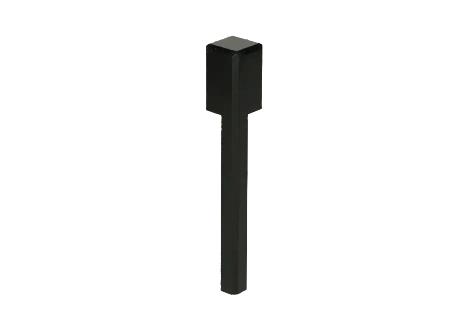 Binnenhoek t.b.v. MDF Renovatieplint 120x18mm RAL9005 Koop Online