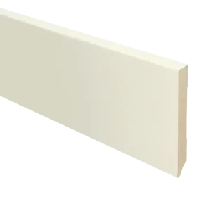 MDF Moderne Plint 120x15mm Voorgelakt Katoen Finale Uitverkoop
