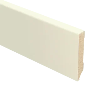 MDF Moderne Plint 70x12mm Voorgelakt Katoen Seizoensaanbieding