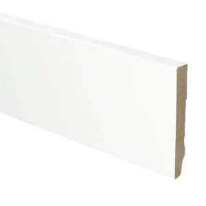 Whiteline MDF plint 90x12mm Wit Gefolied Actieprijs