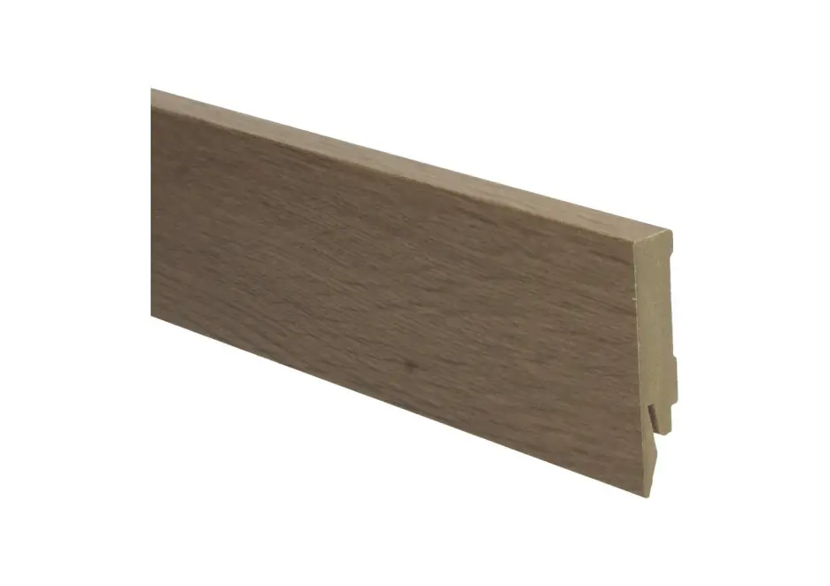 Rechte Folieplint 70x14mm Eiken Gerookt Actieprijs