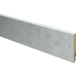 Rechte Folieplint 70x14mm Beton Wit Bestseller