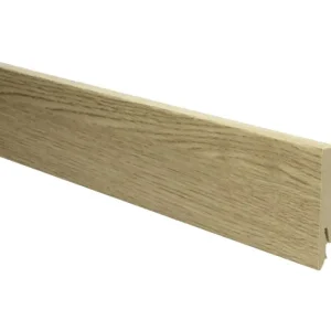 Weekendaanbieding Rechte Folieplint 70x14mm Eiken Geborsteld