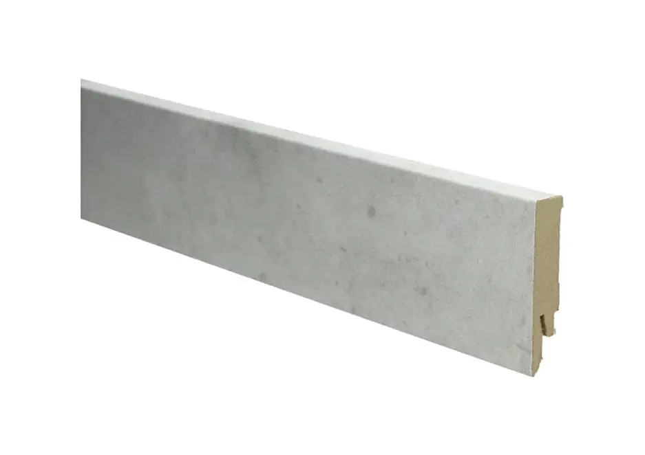 Snelle Levering Rechte Folieplint 70x14mm Beton Licht
