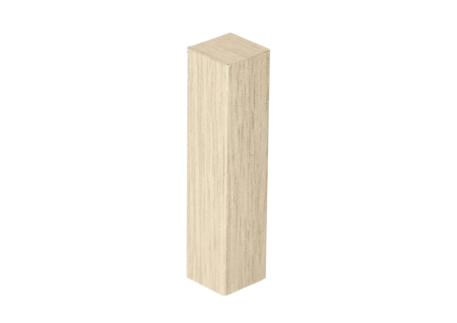Direct Verzonden Hoek- en Eindstuk Folie (4st) Medium Blond Oak