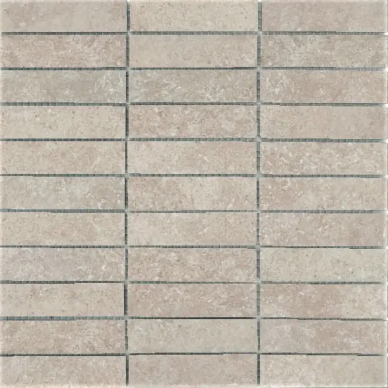 Op = Op Durstone Forum Beige Listas 3×10 Mozaïek 30x30cm