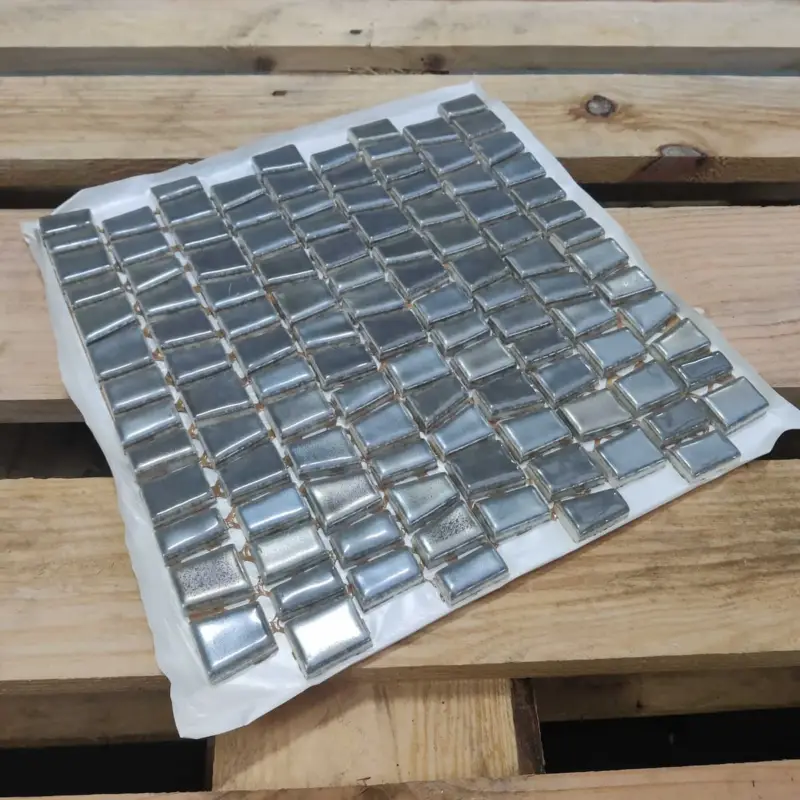 Gecertificeerd Ceramica di Treviso Minitoki 26 Grigio Acciaio 30x30cm