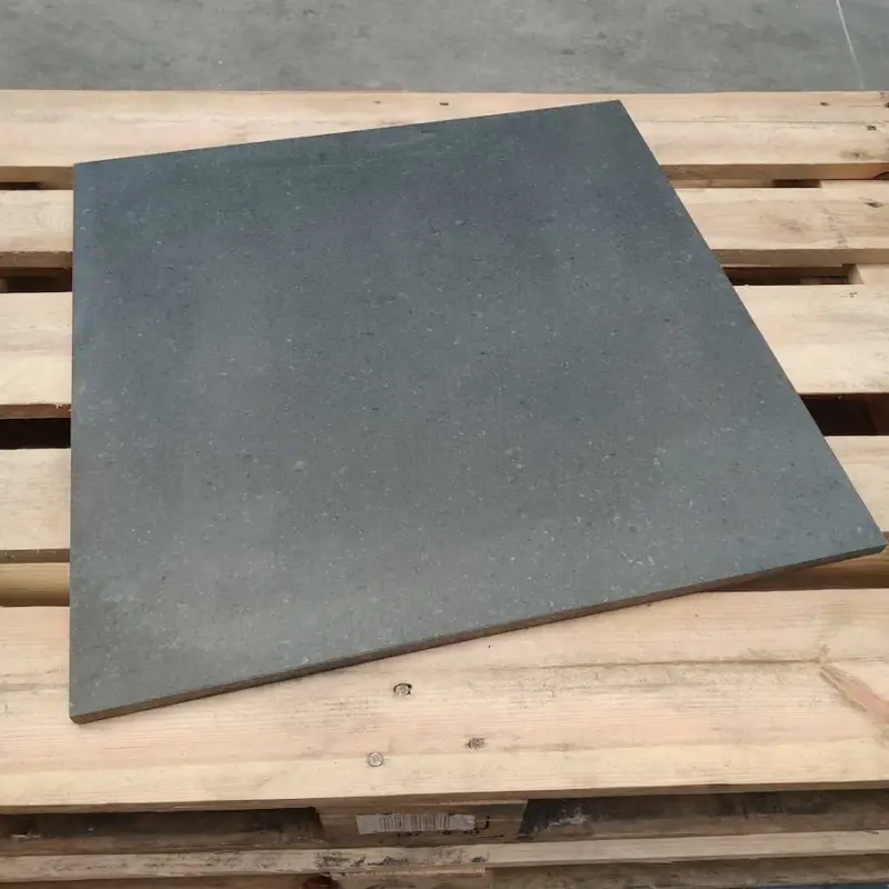 Basalt Black Pearl Gezoet 60x60x1,5cm Koopje