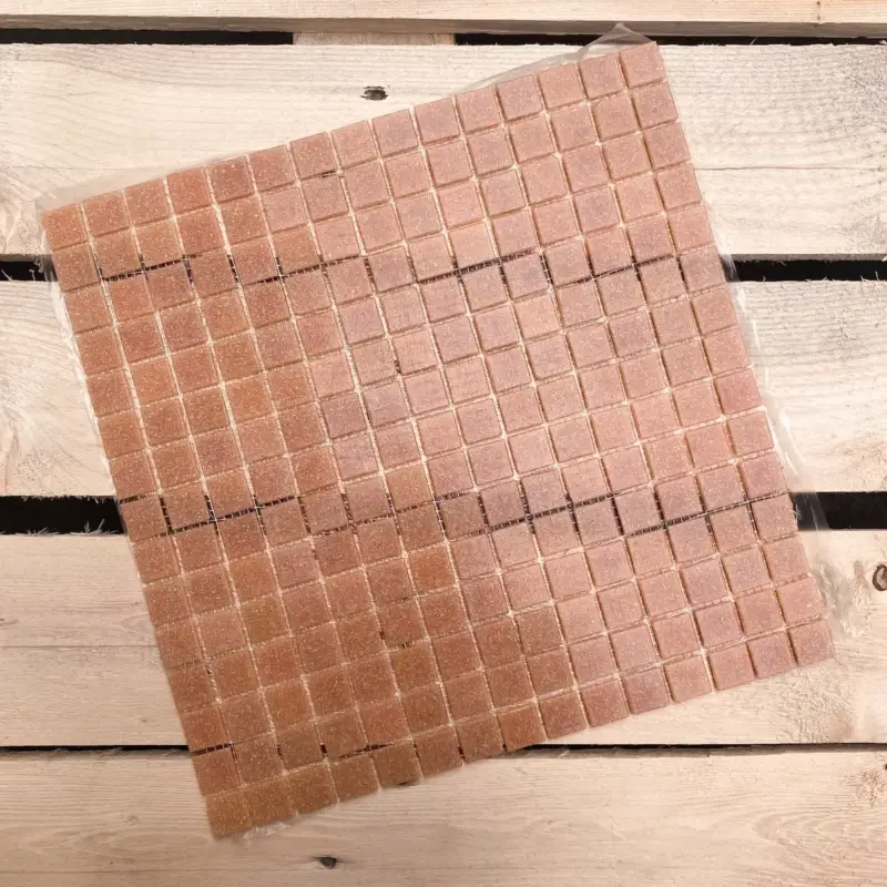 Ker Glasmozaiek Pink 2×2 Mozaïek 32,7×32,7cm Alleen Vandaag