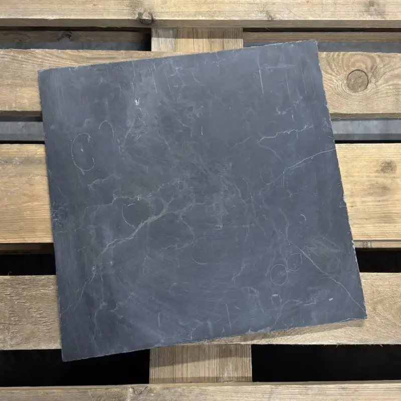 Op = Op MTC Marmer Zwart Gezoet 40x40cm (partij van 8,48 m²)