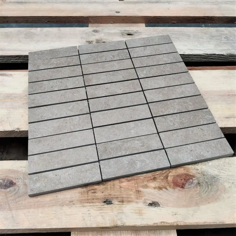 Durstone Forum Olive Listas 3×10 Mozaïek 30x30cm Goedkoop