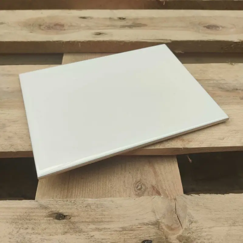 Option White Glossy Facet 15x20cm Superprijs