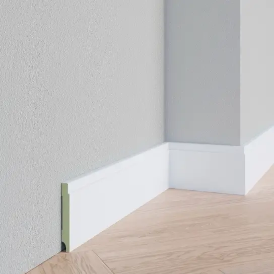 Beperkt Aanbod Luxe plint - MDF v313- 18 x 190 mm