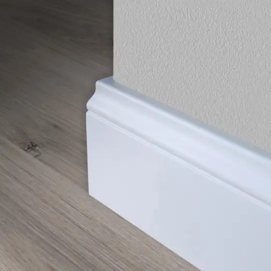 Nieuw Golfplint - MDF ecologisch - 18 x 90 mm