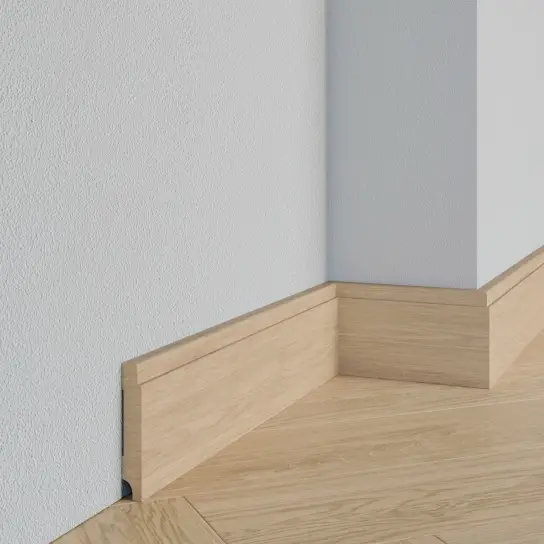 Luxe plint - Eiken - 15 x 120 mm Speciale Aanbieding