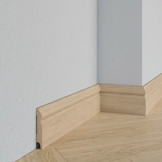 Lage Prijs Rustieke plint - Eiken - 15 x 90 mm