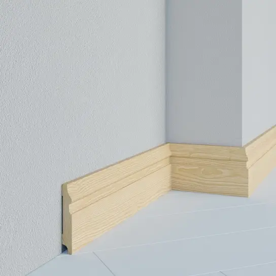 Beperkte Voorraad Monumentenplint - Grenen - 15 x 70 mm