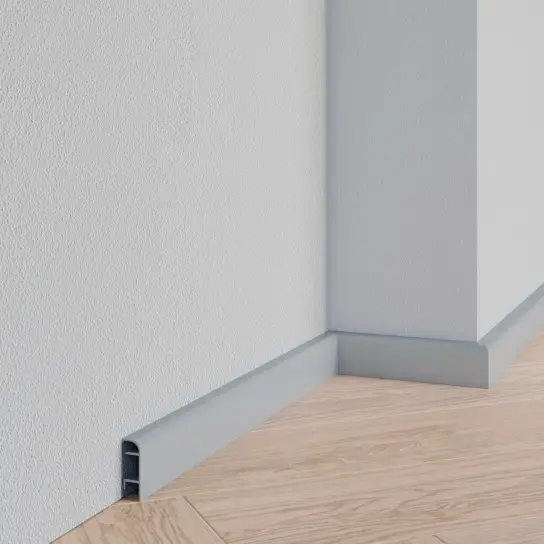 Nieuw Aluminium plint - Aluminium onbewerkt - 14 x 40 mm