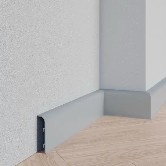 Bestseller Aluminium plint - Aluminium onbewerkt - 22 x 80 mm