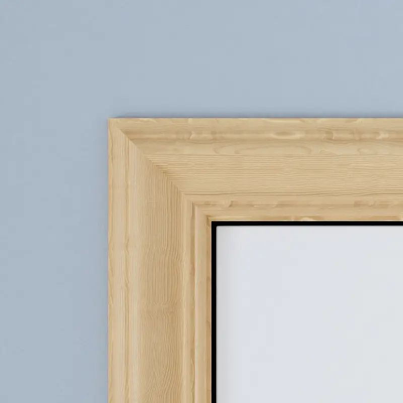 Beperkte Voorraad Chic architraaf - Grenen - 18 x 70 mm
