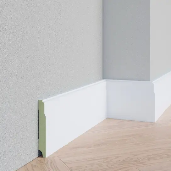Betaalbaar Nostalgische plint - MDF v313- 18 x 140 mm
