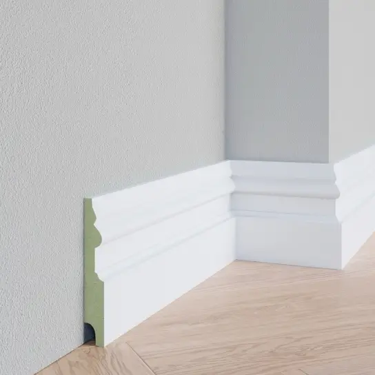 Victoriaanse plint - MDF v313- 22 x 140 mm Merkproduct