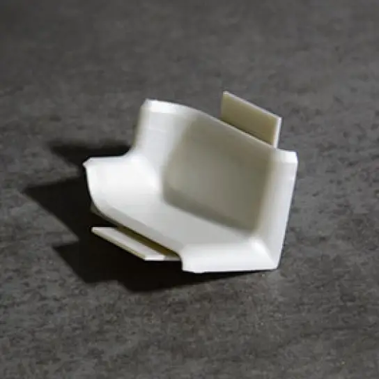 Koop Online Hoekstukje binnen (bij 5401 en 5501 t/m 5509) - PVC of Aluminium - 10 x 80 mm | 5501