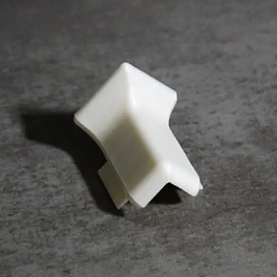 Merkproduct Hoekstukje buiten (bij 5401 en 5501 t/m 5509)- PVC of Aluminium - 10 x 80 mm | 5501