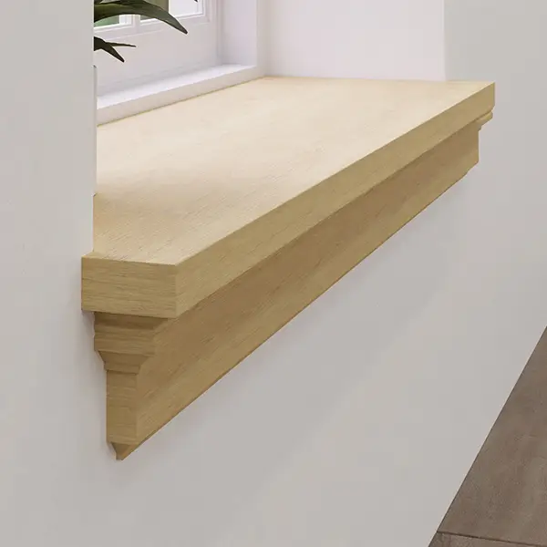 Betrouwbaar Smetlijst C - Eiken - 38 x 100 mm