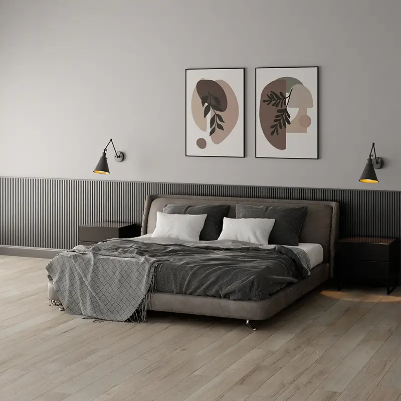 Shop Nu Lambrisering Eiken Massief I - Vardo - Eiken op MDF v313 - 900 x 600 x 24 mm