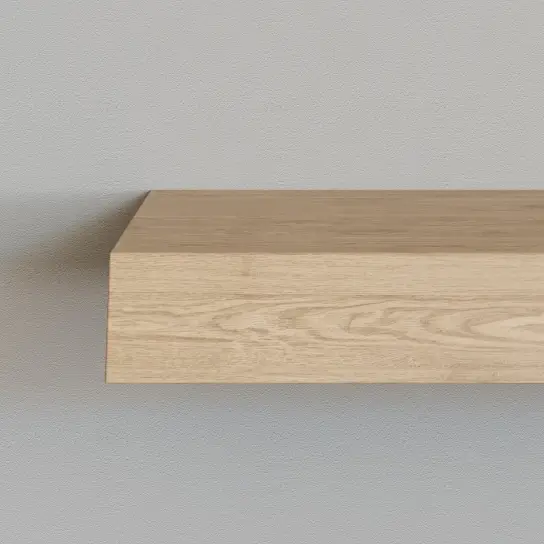 Wandplank tabs - Eiken - 30 mm dik Favoriet