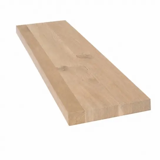 Beperkt Aanbod Eiken traptrede zonder anti-slip - Eiken - 40 mm dik