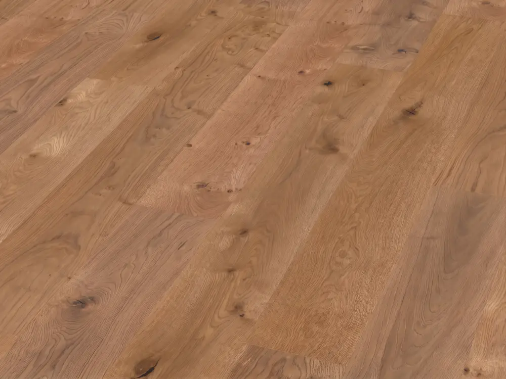 Veilige Betaling Parket eiken "Boston XL" rustiek met noesten landhuisdeel