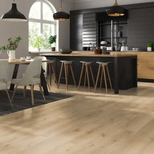 Gereduceerde Prijs Laminaat Lifestyle Trend Bellemont Oak light sand landhuisvloer