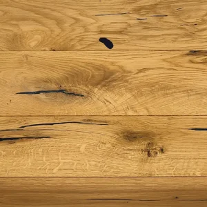 Goedkoop Massief houten plank Eiken Rustiek RM geschuurd natuurlijk geolied