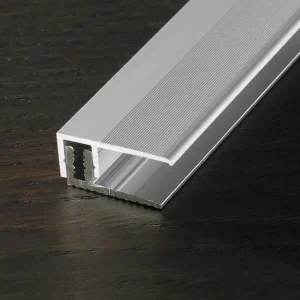 Eindprofiel PROVARIO Universal aluminium geanodiseerd zilver Dagaanbieding