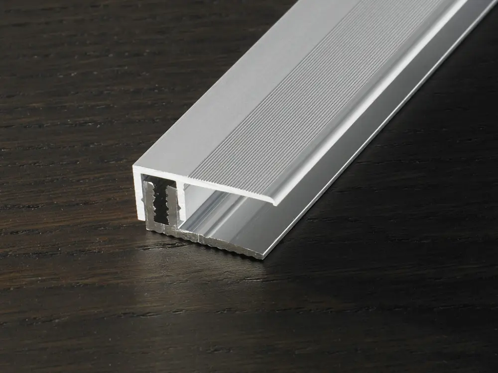 Eindprofiel PROVARIO Universal aluminium geanodiseerd zilver Dagaanbieding